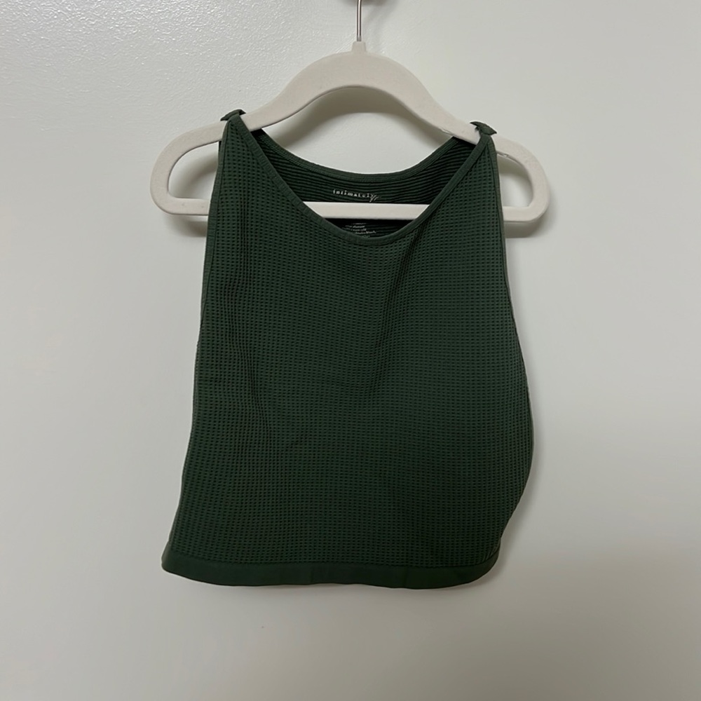 FP Movement by Free People Green Crop Top